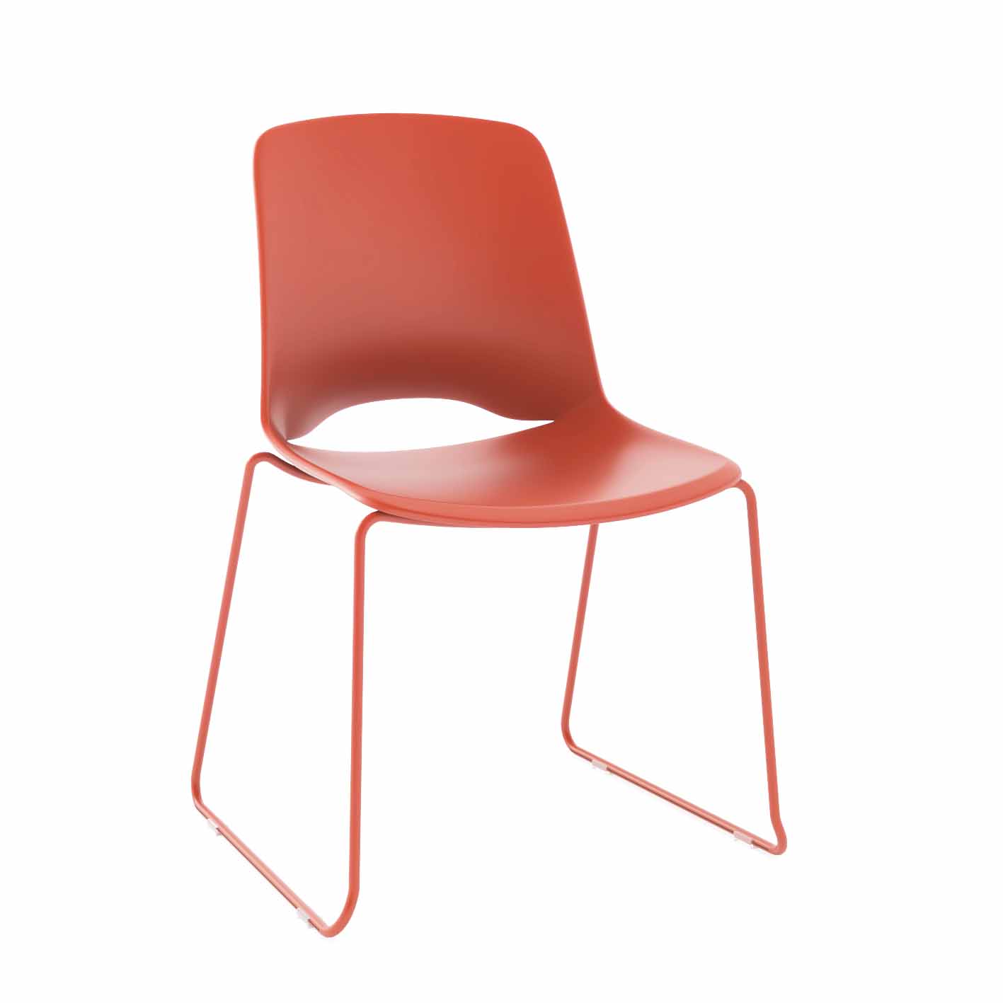 Vista Glide Chair - Rust